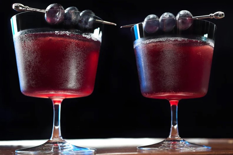 Grape Martini Cocktail