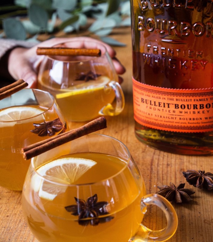 Hot Toddy With Bourbon