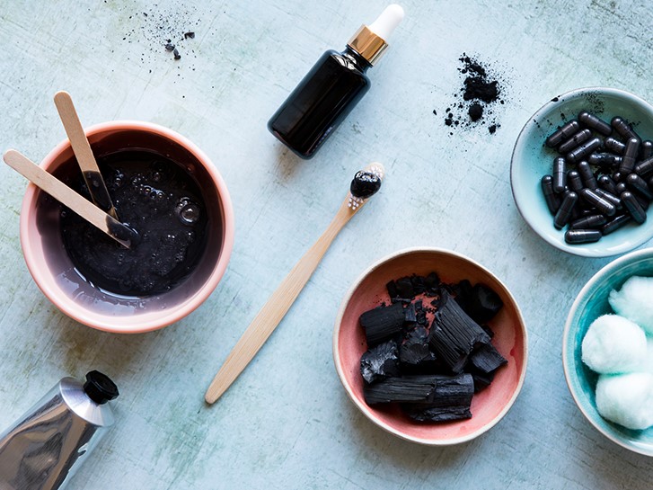preparing activated charcoal