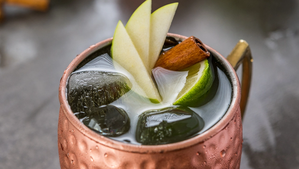 Spiced Apple Mule